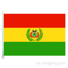 100% polyster 90 * 150 CM Bolivia militar banner Bolivia militar flaggor